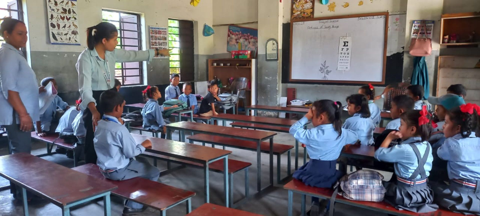 किसान साकोसको विद्यार्थी लक्षित निःशुल्क आँखा शिविर: १७५२ जनाको परीक्षण, १७ को शल्यक्रिया